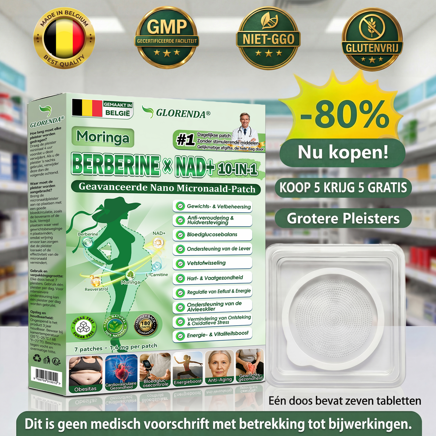 🇧🇪𝑶𝒇𝒇𝒊𝒄𝒊ë𝒍𝐞 𝑾𝒆𝒓𝒌𝒆𝒍𝒊𝒋𝒌𝒆 𝑾𝒊𝒏𝒌𝒆𝒍 | 🦊𝙂𝙇𝙊𝙍𝗘𝐍𝐃𝑨® 𝑴𝒐𝙧𝙞𝙣𝒈𝒂 · 𝑩𝒆𝒓𝐛𝐞𝐫𝐢𝙣𝙚 × 𝙉𝑨𝑫+ 10-𝒊𝒏-𝟏 𝐆𝐞𝐚𝘃𝗮𝗻𝗰𝗲𝗲𝗿𝙙𝙚 𝙉𝙖𝒏𝒐 𝑴𝒊𝐜𝐫𝐨𝐧𝐚𝐚𝙡𝙙 𝙋𝙖𝒕𝒄𝒉 (𝐀𝐥𝐞𝐞𝐧 𝐞𝐞𝐧 𝐦𝐚𝐚𝐥 𝐩𝐞𝐫 𝐝𝐚𝐠, 𝐳𝐢𝐣𝐧 𝐯𝐞𝐫𝐚𝐧𝐝𝐞𝐫𝐢𝐧𝐠𝐞𝐧 𝐢𝐧 𝟕 𝐝𝐚𝐠𝐞𝐧 𝐳𝐢𝐜𝐡𝐭𝐛𝐚𝐚𝐫) ✅ 𝐕𝐨𝐨𝐫 𝐨𝐛𝐞𝐬𝐢𝐭𝐞𝐢𝐭, 𝐝𝐢𝐚𝐛𝐞𝐭𝐞𝐬, 𝐬𝐥𝐚𝐚𝐩𝐚𝐩𝐧𝐞𝐮, 𝐚𝐫𝐭𝐢𝐜𝐮𝐥𝐚𝐫𝐞 𝐩𝐫𝐨𝐛𝐥𝐞𝐦𝐞𝐧, 𝐞𝐧 𝐦𝐞𝐞𝐫-LV1